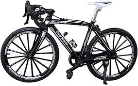Vap26 Sammlung Dekor Diecast Toys Mini Bend Fahrrad Modell Rennrad Mountainbike 17 5 12 5cm Schwarz Amazon De Kuche Haushalt