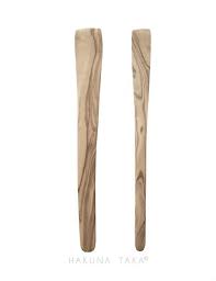 Lot De 2 Spatules En Bois En Remplacement Des Spatules De Cuisine En Plastique Dans Un Mode De Vie Zero Dechet Longueu Bois D Olivier Spatule En Bois Spatules