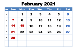 This template is available as editable word / pdf document. Free February 2021 Calendar With Holidays Zhudamodel Printable Calendar Design Calendar Printables Free Printable Calendar Templates