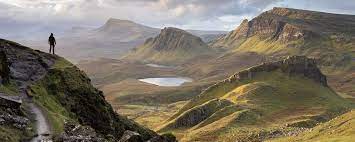 Highland bedekt het vasteland en de. Terug Uit Schotland Highlands En Harris Lewis Inspiratie