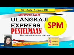 Soalan Penjelmaan Matematik Spm Kertas 2 Bahagian B Nombor 13 Kelas Live