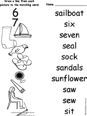 She might have already been to child care or playgroup and feels comfortable about joining a new group. Letter S Alphabet Activities At Enchantedlearning Com