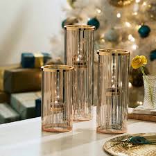 Trio De Porte Bougies A Rechaud Glam Porte Bougie Bougie Glam