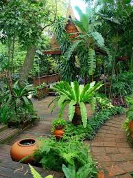 Ban Suan Thip My Home In Thailand Tropical Landscaping Balinese Garden Tropical Garden Design