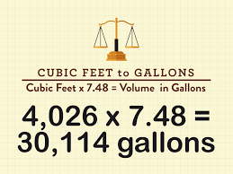 Instant free online tool for cubic foot to gallon (us) conversion or vice versa. How To Calculate Swimming Pool Volume In Gallons With Cheat Sheets