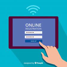 If you own or lease a motor vehicle or trailer in massachusetts, you must meet certain obligations to keep your vehicle legally registered and safe for the road. Online Registration Concept Background Free Vectors