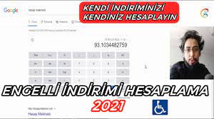 Araç ötv hesaplama işleminde araçların silindir hacimleri ve vergisiz satış tutarları baz alınır. Engelli Indirimi Hesaplama Kendi Indiriminizi Hesaplayin Engelli Indirimi Nasil Hesaplanir Ekpss Youtube