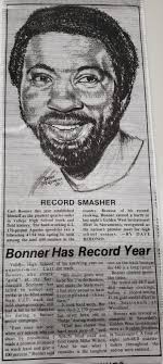 Carl Bonner's track career at Vallejo High School and Univ of Cal Berkeley