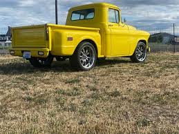 Image result for Chrome Yellow 1955 GMC