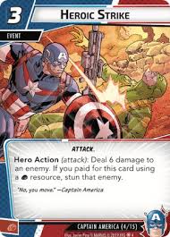 Check spelling or type a new query. Heroic Strike Captain America Marvel Champions Lcg Marvel Champions Card Game Db