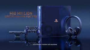 Ps4 Pro 500million Limited Edition Ps4 Pro Ps4 Ps4 Console