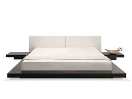 futonbed houten bed bed 180x200 cm japans design lederen bed zen modern bedroom furniture modern bed japanese bed