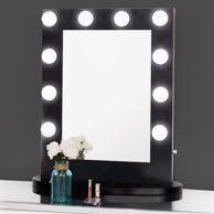 Symple Stuff Laleia Makeup Shaving Mirror Walmart Com Makeup Mirror With Lights Mirror With Lights Makeup Vanity Mirror