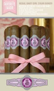 Items Similar To 16 Cigar Bands Custom Printed Pink Labels Regal Baby Girl On Etsy Baby Girl Sprinkle Girl Baby Shower Decorations Baby Shower Cookies
