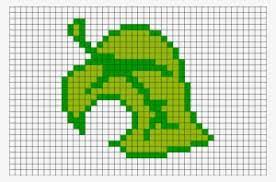 6pm score deals on fashion brands Animal Crossing Leaf Pixel Art Transparent Png 880x581 Free Download On Nicepng