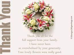 Maybe you would like to learn more about one of these? Funeral Thank You Notes 365greetings Com Funeral Flowers Thank You Flowers Dad Funeral Flowers