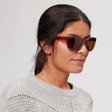 Smith Womens Crystal Tobacco Frame Chromapop Brown Mirror Lens Polarized  Monterey Sunglasses