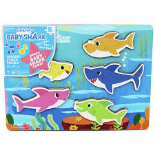 Page 1 of 1 start over page 1 of 1. Buy Baby Shark Chunky Wood Sound Puzzle Early Learning Toys Argos