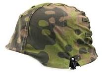 SS-Overprinted Plane Tree Camo Helmet Cover