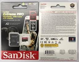 Sandisk extreme pro micro sd card microsdhc memory card 32gb 64gb 128gb 256gb. Sandisk Extreme Microsdxc Sdsqxcy 128g U3 V30 A2 Taiwantrade Com