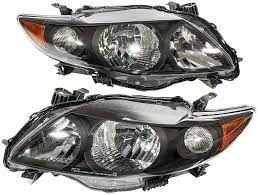 Million Parts Pair Front Headlight Assembly Fit For 2009 2010 Toyota Corolla Left Right Side Replacement Headlamps Dr Toyota Corolla Headlight Assembly Corolla