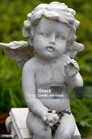 Stone Angel Stock Photo