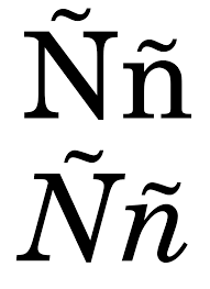 Y está vez, nos es el momento de aprender algunas palabras utilizando la letra ñ ya que con este video aprenderás. Ficheiro Latin N Svg Wikipedia A Enciclopedia Livre