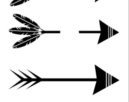 Download Arrow Words Etsy