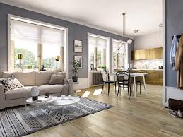 You can paint your walls a rich charcoal color or match the floor color to create a classy, formal look in a living room or dining room. Light Wood Floors Light Colored Engineered Wood Flooring Barlinek