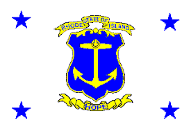 Us state flag coloring page. Rhode Island U S