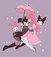 Are my melody and kuromi related