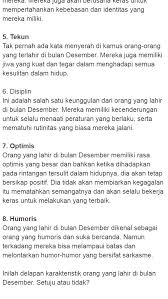 1 tahun tak terasa ramadhan pun. Wow Ini Dia 8 Keistimewaan Orang Yang Lahir Di Bulan Desember Berita Online