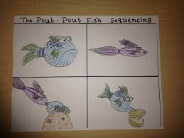 The Pout Pout Fish By Deborah Diesen 4 Step Sequencing Pout Pout Fish Fish Cards