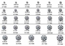 diamond stud earrings size chart stud earrings references