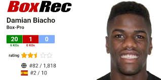 BoxRec: Damian Biacho