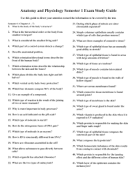 Anatomy And Physiology Study Guide Anatomy And Physiology Semester 1 Exam Study Guide Anatomy And Physiology How To Study Anatomy Nursing Study Guide