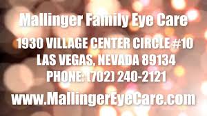Locations in las vegas and henderson. Mallinger Family Eye Care Las Vegas Nv Youtube
