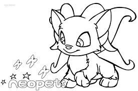 Printable Neopets Coloring Pages For Kids Cool2bkids Coloring Pages Coloring Pages For Kids Online Coloring Pages