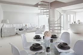 Check spelling or type a new query. Maison De Ville A L Amenagement Interieur En Blanc Vivons Maison