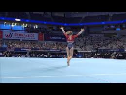 Entering monday, jade carey was the only member of the u.s. Jade Carey Floor Exercise 2021 U S Gymnastics Championships Senior Women Day 2 Youtube