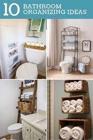 I recently shared some really gorgeous ideas to organize small bathrooms. 10 Bathroom Organizing Ideas Crafty Club Diy Craft Ideas Bathroom Organization Top Bathroom Design Bathroom