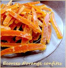 Ecorces D Orange Confites La Petite Patisserie D Iza Recettes De Cuisine Orange Confit Recette