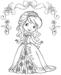 Then just use your back button to get back to this page to print more princess coloring pages. Simple Free Coloring Pages For Children 101 Activity Princess Coloring Pages Free Coloring Pages Cool Coloring Pages