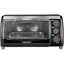 Black And Decker Extra Wide Toaster Oven Walmart Black Decker 4 Slice Toaster Oven Black Toaster Oven Toaster Oven