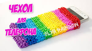 как сделать чехол для телефона из резинок на рогатке Cover Mobile Rainbow Loom Hook Only Chehol Dlya Telefona Iz Rezinok Bez Stanka Na Kryuchke Covermobile Rainbowloom Olyarainb Chehol Dlya Telefona Kryuchki Telefon