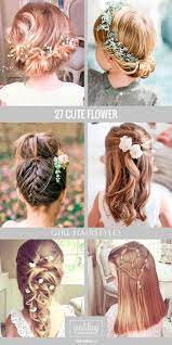 33 Cute Flower Girl Hairstyles 2020 Update Flower Girl Updo Flower Girl Hairstyles Updo Flower Girl Hairstyles