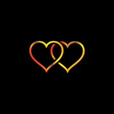 Love Dp For Whatsapp 2018 Gold And Black Background Black Backgrounds Heart Wallpaper