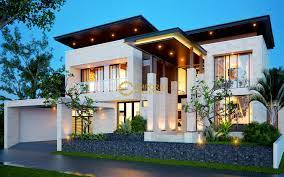 Jasa arsitek rumah di tangerang banten. Desain Rumah Modern 2 Lantai Ibu Friska Di Bsd Tangerang Selatan Banten
