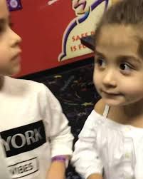This video of my kids has had me laughing so much these last few days. My  wife @leyicet is telling my son in Spanish to give his sister a kiss. My  favorite part is how she keeps tapping him