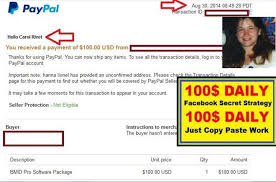 My Team Mate Carol Is Rocking The Fb Strategy With Another 100 Payment In Her Paypal Account Online Business Opportunities Online Work From Home Paypal Cash